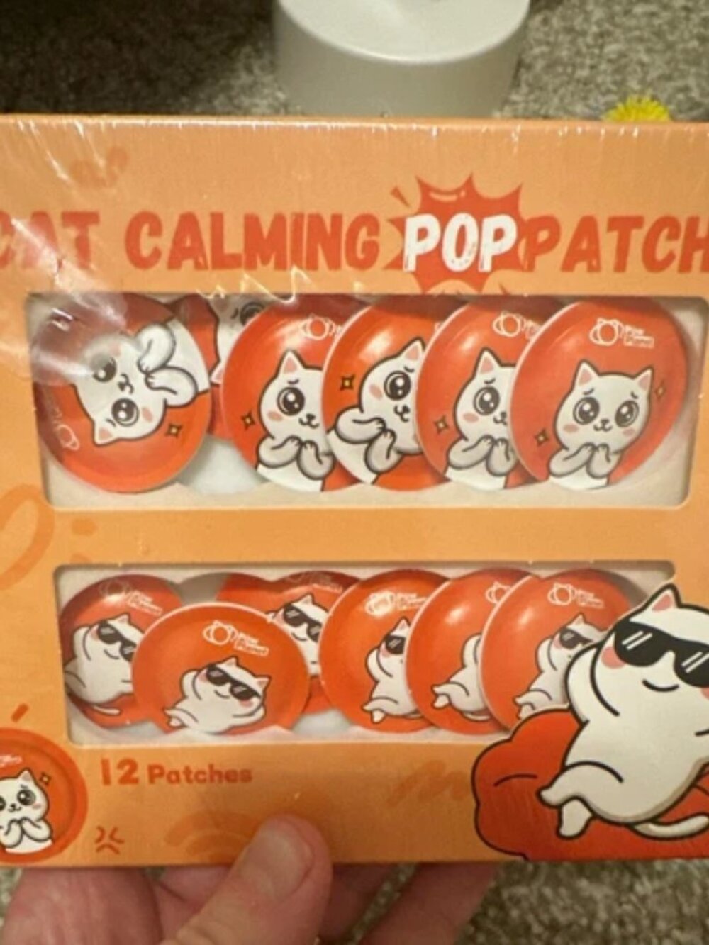 Paw Planet Cat Calming Pop Patch Patches 12 Count MPN XO05OR971H